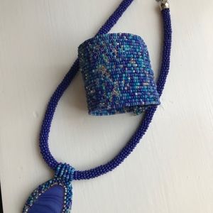 Chico's Statement Necklace & Bracelet